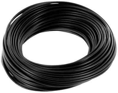 econ connect KD05SW10 Schaltdraht 1 x 0.2 mm² Schwarz 10 m