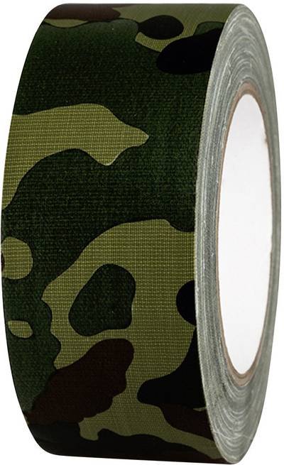 TOOLCRAFT 80B50L25CC 80B50L25CC Gewebeklebeband 80B50L25CC Camouflage (L x B) 25 m x 50 mm 1 St.