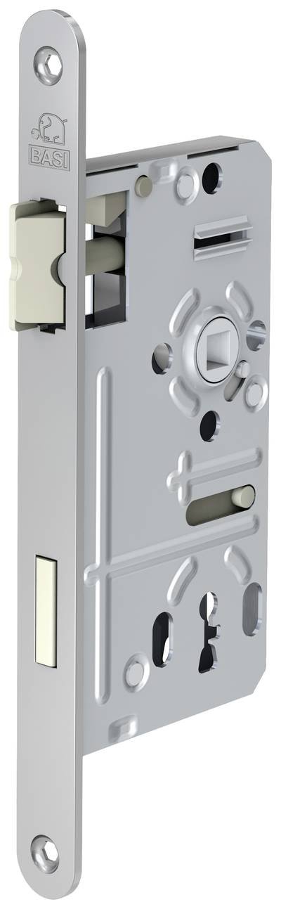 Basi 9220-5510 Einsteck-Zimmertürschloss Silber