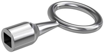 Basi 301V-10 Dornschlüssel Silber