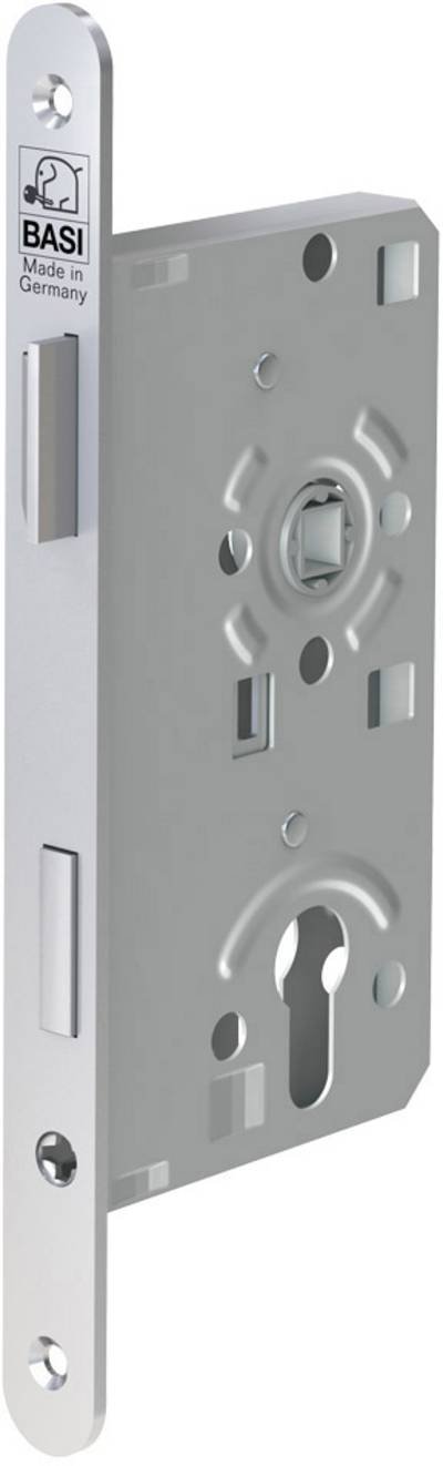 Basi 9250-5521 Einsteck-Zimmertürschloss Silber