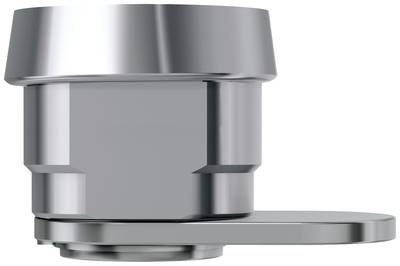 Basi 9000-1338 Hebelschloss Silber