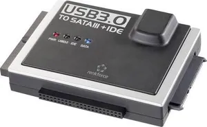 Renkforce Festplatten Adapter [1x USB 3.2 Gen 1 Stecker A (USB 3.0) - 1x IDE-Buchse 40pol., IDE-Buchse 44pol., SATA-Komb