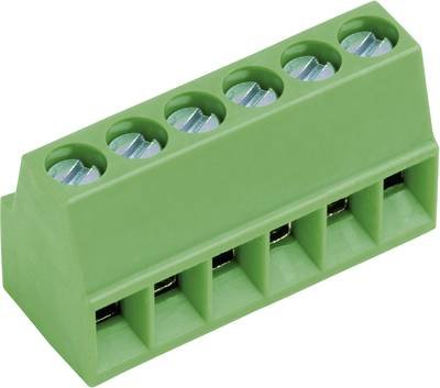 PTR Hartmann 50692040021E Schraubklemmblock 0.75 mm² Polzahl 4 Grün 1 St.