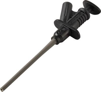 VOLTCRAFT MSK-122 sw Sicherheits-Klemmprüfspitze Steckanschluss 4 mm CAT II 1000 V Schwarz