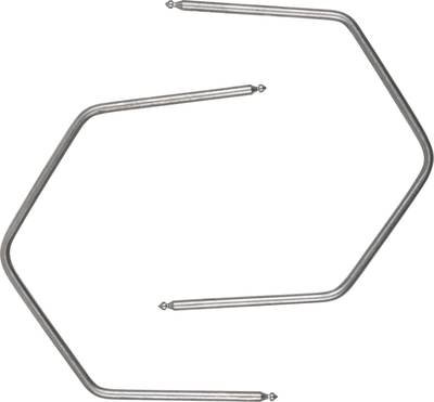 KS Tools 500.1381 Radio-Entriegelungswerkzeug Opel, 2-tlg