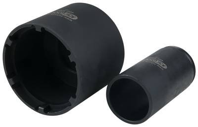 Nutmuttern-Schlüssel-Satz mit Führungsrohr für MAN, Ø 91 mm, 2-tlg KS Tools 460.5350