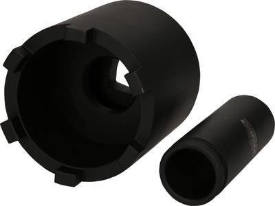 Nutmuttern-Schlüssel-Satz mit Führungsrohr für MAN, Ø 76,5 mm , 2-tlg KS Tools 460.5340