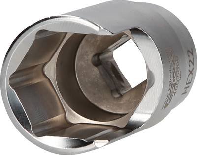 KS Tools 460.5090 3/8" Spezial-Winkel-Rohrverbinder-Stecknuss, 22 mm