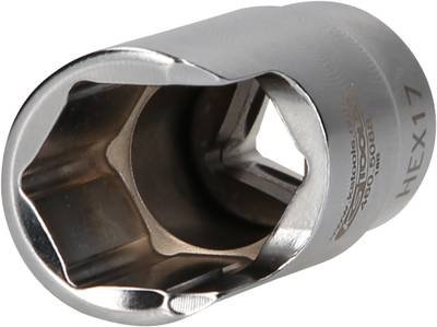 KS Tools 460.5088 3/8" Spezial-Winkel-Rohrverbinder-Stecknuss, 17 mm