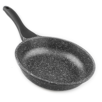 SARTEN AL.FUND. PIEDRA BLACK 20CM SUPREME - Ferreteria Barral