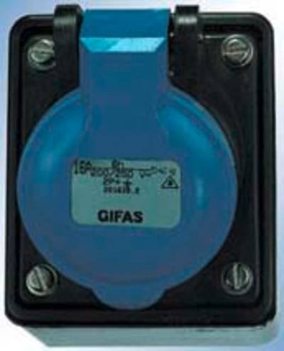 Gifas Electric 241628.E 101547 CEE Wandsteckdose 16 A 2polig 1 St.