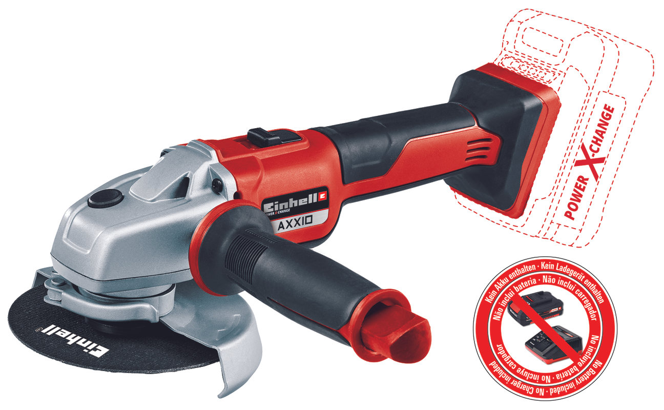 EINHELL AMOLADORA AXXIO TE-AG 18/125 Q - Ferreteria Barral