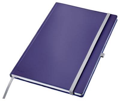 Leitz 44761069 Notizbuch kariert Titan Blau Anzahl der Blätter: 80 DIN A4