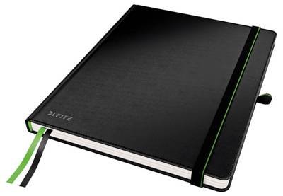 Leitz 44740095 Notizbuch liniert Schwarz Anzahl der Blätter: 80 DIN B5