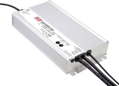 MEAN WELL HLG-600H-12B LED-Treiber, LED-Trafo Konstantspannung, Konstantstrom 480 W 40 A 6 - 12 V/DC dimmbar, PFC-Schalt