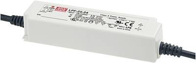 MEAN WELL LPF-25-54 LED-Treiber, LED-Trafo Konstantspannung, Konstantstrom 25.38 W 0.47 A 29.7 - 54 V/DC nicht dimmbar,