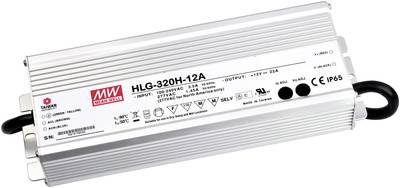 MEAN WELL HLG-320H-20A LED-Treiber, LED-Trafo Konstantspannung, Konstantstrom 300 W 15 A 20 V/DC PFC-Schaltkreis, Überla