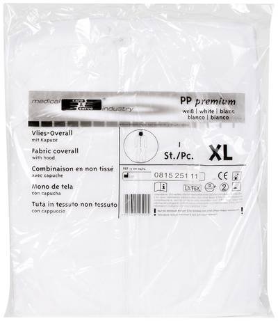 Söhngen 1005076 Einmal-Schutzoverall XL Kleider-Größe: XL Weiß
