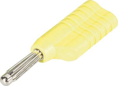 Schnepp S 4041 S Büschelstecker Stecker, gerade Stift-Ø: 4 mm Gelb 1 St.