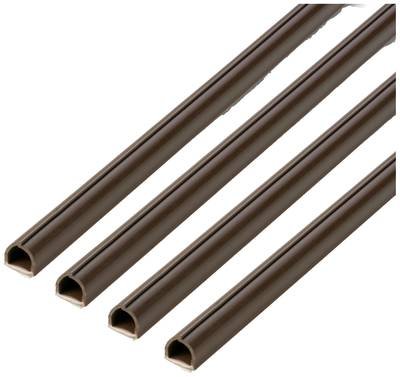 cablefix 2200-42 Kabelkanal (L x B x H) 1 m x 5.5 mm x 5 mm 4 St. Braun