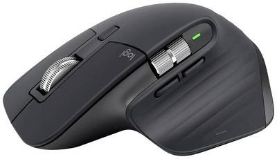 Logitech Maus MX Master 3S Graphite for Business Maus Kabellos Optisch 2 Tasten