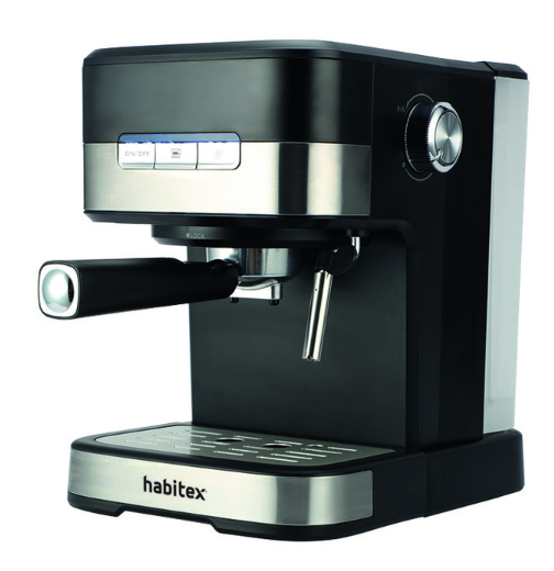 Cafetera Espresso HABITEX CC215 – 15 Bares | 1,5 L