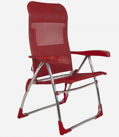 SILLA PLAYA CRESPO AL-205 ROJO