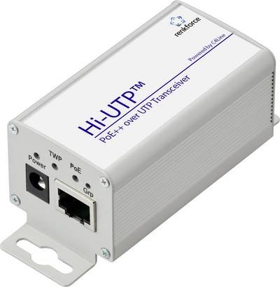 Renkforce RF-6861942 PoE++ over UTP Transceiver Patchkabel Reichweite (max.): 400 m 1 St. 100 MBit/s mit PoE-Funktion