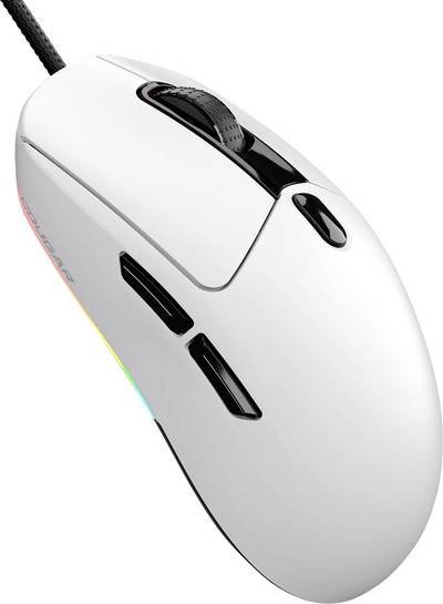 Cougar CGR-WLMW-MINEO Gaming-Maus Kabelgebunden Optisch Weiß 6 Tasten 6200 dpi