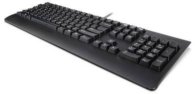 Lenovo 4Y41R64596 USB Tastatur Deutsch, QWERTZ Schwarz
