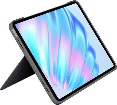 Logitech Combo Touch, for iPad Air, 13inch, M2, OXFORD GREY, (US) Tablet-Tastatur mit Hülle Passend für Marke (Tablet):