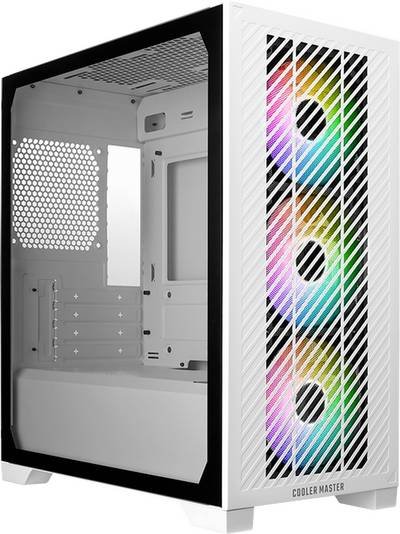 Cooler Master E301-WGNN-S00 Mini-Tower PC-Gehäuse Weiß