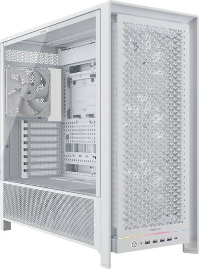 Corsair CC-9011308-WW Midi-Tower Gaming-Gehäuse Weiß