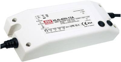MEAN WELL HLN-40H-24A LED-Treiber, LED-Trafo Konstantspannung, Konstantstrom 40 W 1.67 A 14.4 - 24 V/DC dimmbar, PFC-Sch