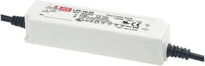 MEAN WELL LPF-16D-20 LED-Treiber, LED-Trafo Konstantspannung, Konstantstrom 16 W 0.8 A 11 - 20 V/DC dimmbar, PFC-Schaltk