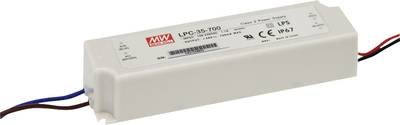 MEAN WELL LPC-35-1400 LED-Treiber Konstantstrom 33.6 W 1.4 A 9 - 24 V/DC nicht dimmbar, Überlastschutz 1 St.
