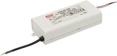 MEAN WELL PCD-60-2000B LED-Treiber Konstantstrom 60 W 2 A 18 - 30 V/DC dimmbar, PFC-Schaltkreis, Überlastschutz, Montage