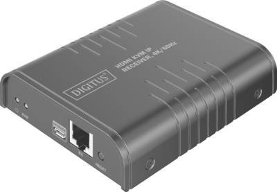 Digitus DS-55356 HDMI®, HDMI® Eingang, USB, USB-A, USB-A (USB 1.1), RJ45, Micro USB HDMI Empfänger über Netzwerkkabel RJ