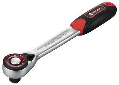 TOOLCRAFT TO-9626406 Umschaltknarre 1/2" (12.5 mm) 24.5 cm