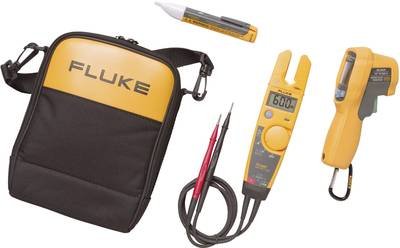 Fluke T5-600/62MAX+/1AC KIT Stromzange, Hand-Multimeter digital CAT III 600 V Anzeige (Counts): 4000