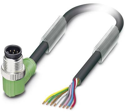 Phoenix Contact 1522545 Sensor-/Aktor-Steckverbinder, konfektioniert M12 Stecker, gewinkelt 1.50 m Polzahl Sensoren: 8 1