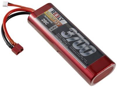 Reely Modellbau-Akkupack (LiPo) 7.4 V 3700 mAh Zellen-Zahl: 2 20 C Hardcase T-Stecksystem