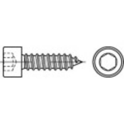 TOOLCRAFT 1067938 Zylinderblechschrauben 4.8 mm 60 mm Innensechskant 88312 Edelstahl A2 200 St.