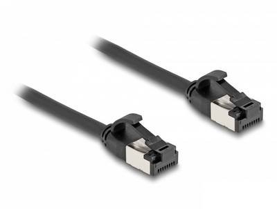 Delock 80184 RJ45 Netzwerkkabel, Patchkabel CAT 8.1 U/FTP 2.00 m Schwarz 1 St.
