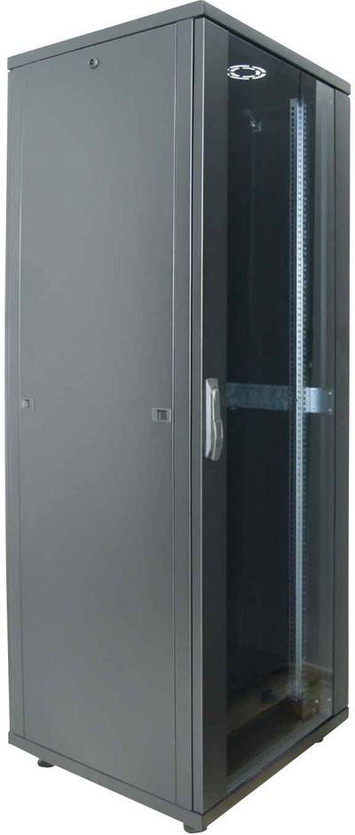 Intellinet 19" Netzwerkschrank Basic Line 32 HE 1588x600x800mm Flatp Traglast 600kg schwarz 19 Zoll Netzwerkschrank (B x