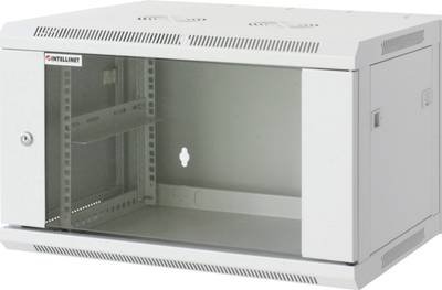 Intellinet 711920 19 Zoll Netzwerkschrank (B x H x T) 600 x 635 x 450 mm 12 HE Lichtgrau (RAL 7035)