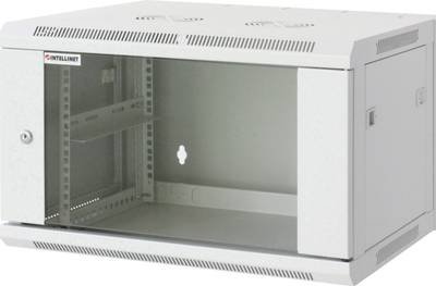 Intellinet 711876 19 Zoll Wandgehäuse (B x H x T) 570 x 635 x 450 mm 12 HE Lichtgrau (RAL 7035)