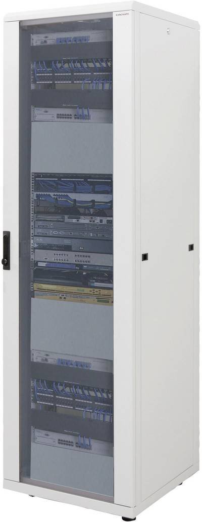 19 Zoll Netzwerkschrank LogiLink D42S81G 1000 mm 42 HE Lichtgrau (RAL 7035)