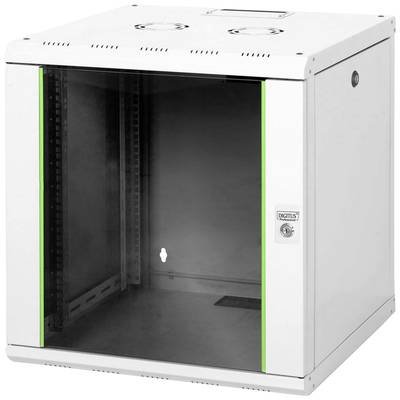 Digitus DN-19 12U-6/6 19 Zoll Wandgehäuse (B x H x T) 600 x 643 x 600 mm 12 HE Lichtgrau (RAL 7035)